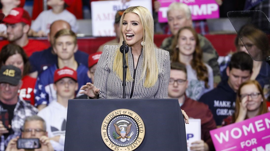 Ivanka Trump granted trademark for 'voting machines' in China