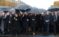 World leaders gather in Paris for WWI anniversary