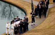 Body of former President George H.W. Bush carried to Texas burial site