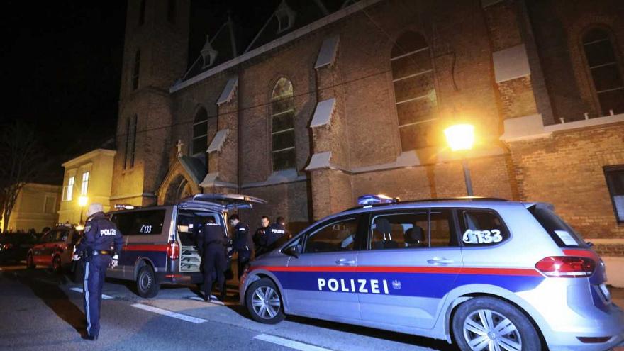 Manhunt on in Vienna after five monks assaulted, held captive in church
