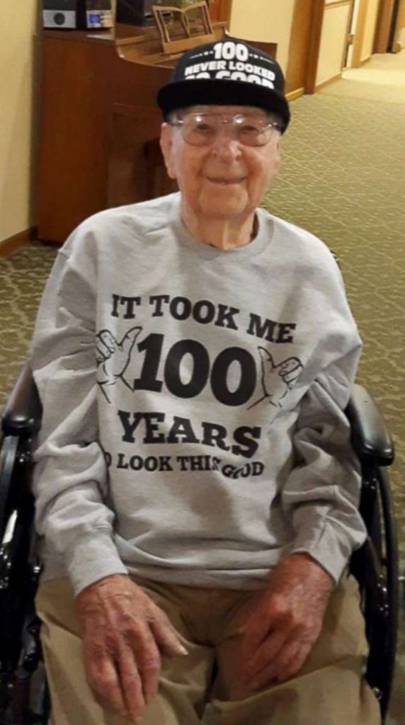 WWII veteran who asked for 100 birthday cards for his 100th birthday gets thousands