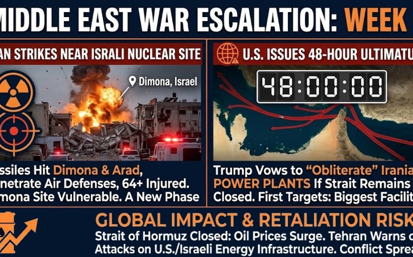 Iranian missiles strike near Israeli nuclear research center as Trump threatens attacks on Iranian power infrastructure