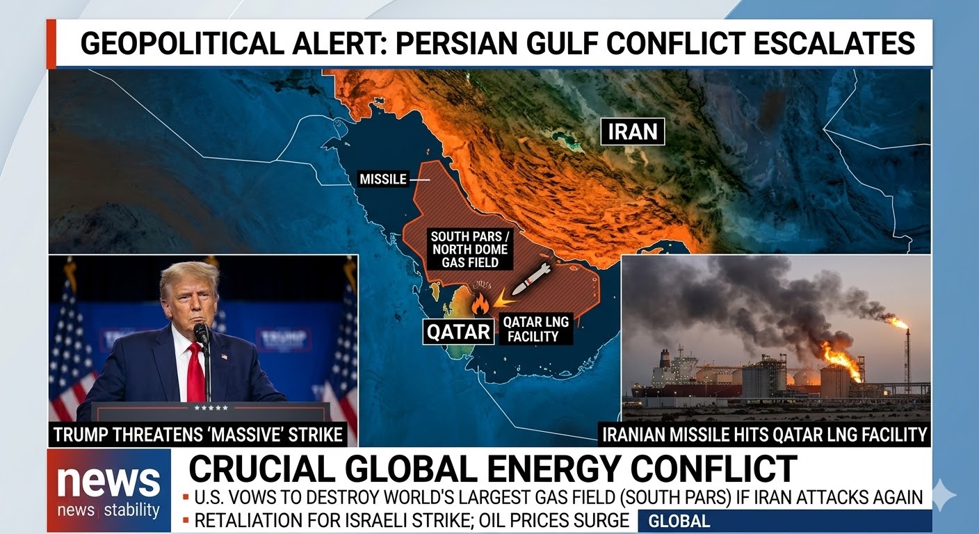 Trump Issues Warning to Iran Following Escalation in Qatar