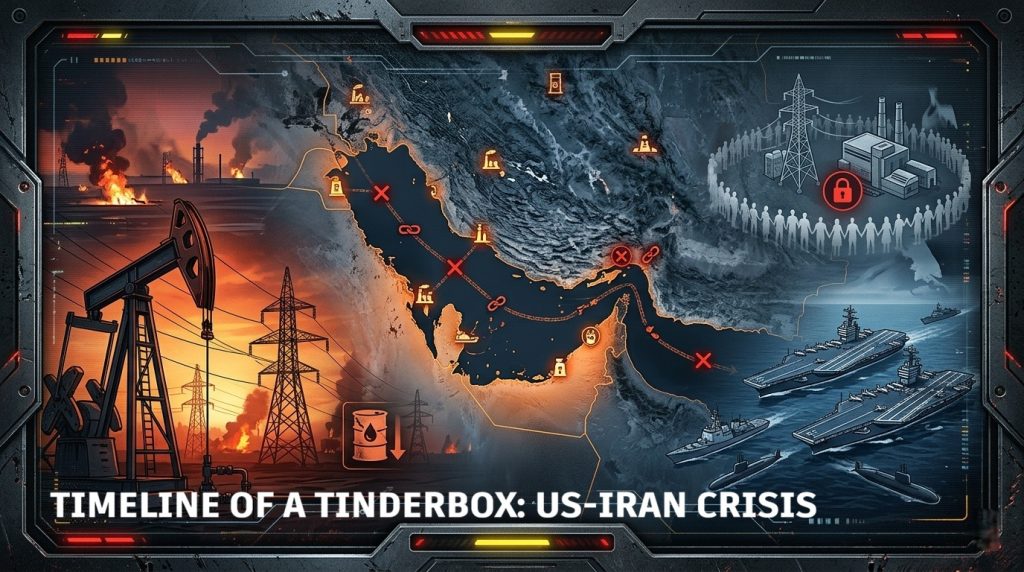 TIMELINE OF A TINDERBOX: US-IRAN CRISIS