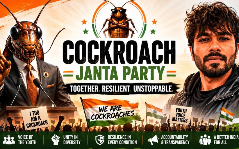India’s New Political Sensation: The Rise of the “Cockroach Janta Party”