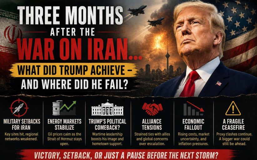 Three Months After the War on Iran… What Did Trump Achieve — and Where Did He Fail?