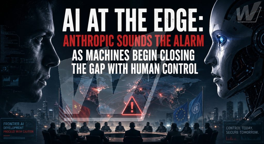 AI at the Edge: Anthropic Sounds the Alarm as Machines Begin Closing the Gap with Human Control