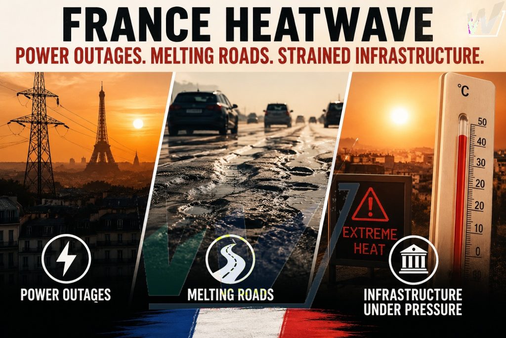 Power Outages and Melting Roads