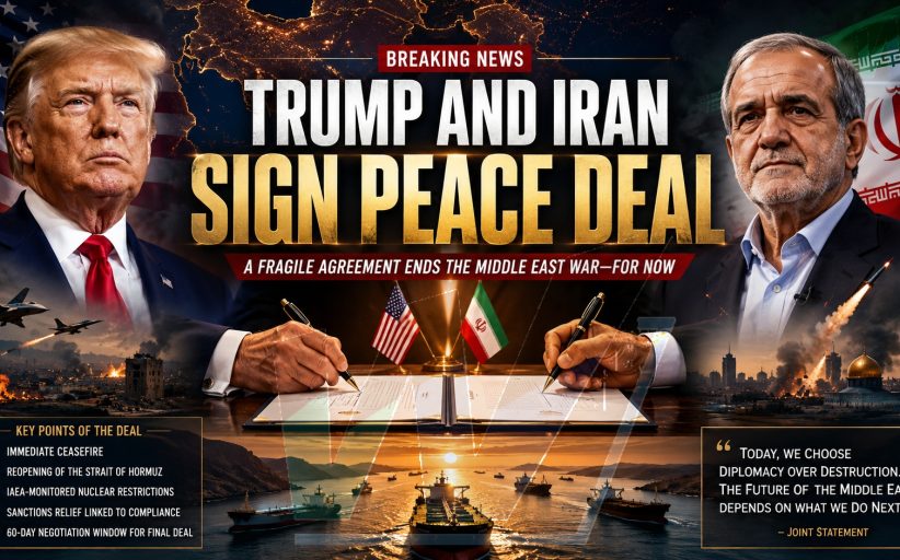 PEACE ON PAPER, TENSION IN THE AIR