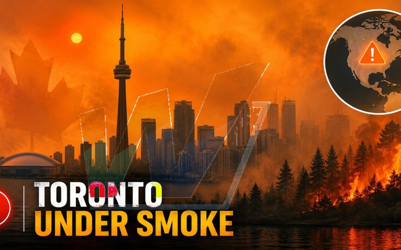 ORANGE SKIES OVER TORONTO