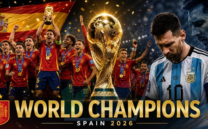 SPAIN REIGNS SUPREME: La Roja Defeats Argentina in Epic Extra-Time World Cup Final to Capture 2026 Crown