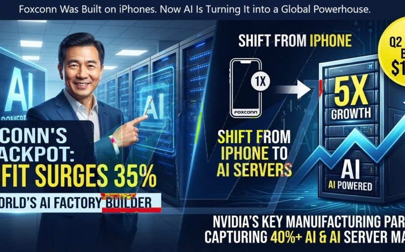 Foxconn’s AI Jackpot: Profit Jumps 35% as the Race for AI Servers Explodes