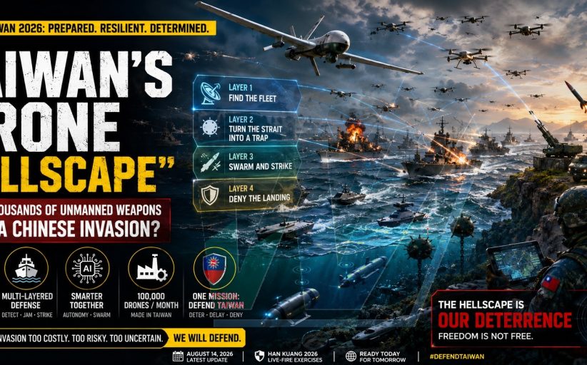 Taiwan’s Drone “Hellscape”: Could Thousands of Unmanned Weapons Stop a Chinese Invasion?