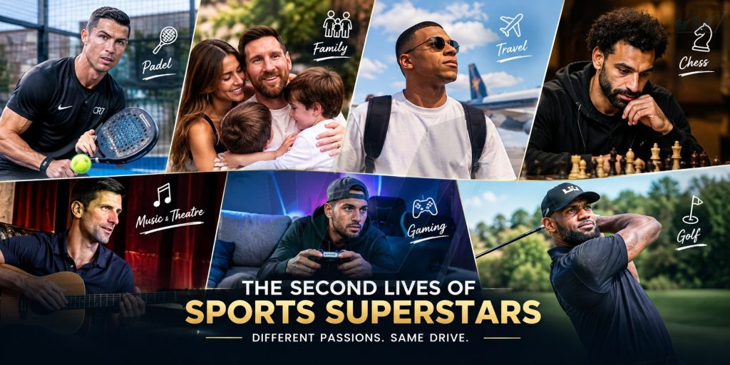 Ronaldo, Messi and Salah: What Do Sports Superstars Do Away from the Field?