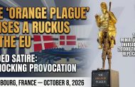 Trump Goes Gold, and Naked, as ‘The Orange Plague’ Storms European Parliament